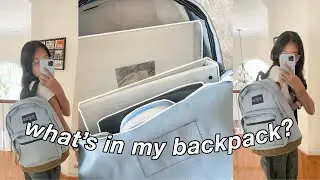 what's in my backpack 🌱 2022