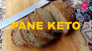 Ricetta PANE KETO - KETO BREAD low carb per bruschetta, sandwich e toast cheto