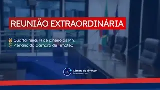 1ª Reunião Extraordinária de 2026