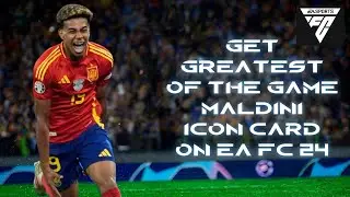 How to Get Greatest Of The Game Maldini Icon Card on EA FC 24 | Iconic Defender Unlocked