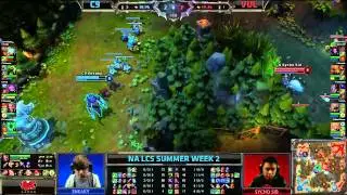 Team Cloud 9 (C9) vs Team Vulcun (VUL) || NA LCS Summer 2013 W2D2 || Full Game HD