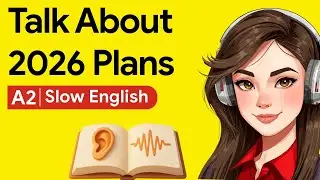 A2 English Listening Practice | How to Talk About Your 2026 Plans in English