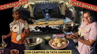 is Coach Saab  Better cook then Chef bhanu ?  ⎜Car Camping in TATA HARRIER ⎜@Himachali Couple