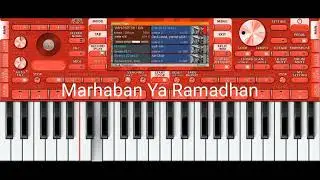 marhaban ya Ramadhan dewi hajar cover dangdut style Yamaha psr ORG