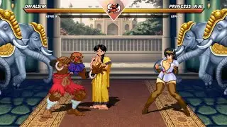 DHALSIM vs PRINCESS KAI - The most insane fight ever made!