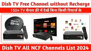 Dish TV Free Channel without Recharge | Dish TV Free Mein Kaise Chalayen | DishTV Recharge Plan Free