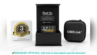 OBDLink MX PLUS OBD2 Scanner Diagnostic Scan Tool for iOS Android, Kindle Fire or Windows Device