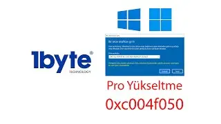 Windows 10 / 11 S&uuml;r&uuml;m Y&uuml;kseltme Sorunu ve 0xc004f050 Hatası &Ccedil;&ouml;z&uuml;m&uuml;