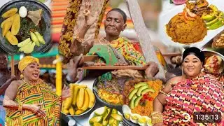 Asantehemaa And Queen mothers showcase Ashanti Traditional Food