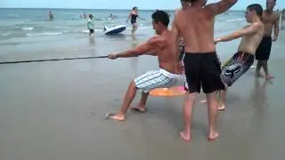 Banshee bungee skim boarding