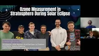 Ozone Measurement in Stratosphere During Solar Eclipse