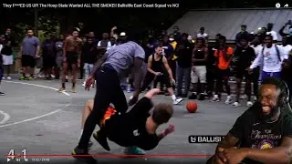 NC GOT THE MOST SAVAGE HOOPERS LOL! They Wanted All The SMOKE! Ballislife East Coast Squad