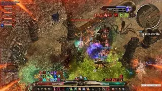그림던 Grim Dawn 강력한 소환사(?) 비스미엘 워록 오프레서 Bysmiel's Pet Warlock SR