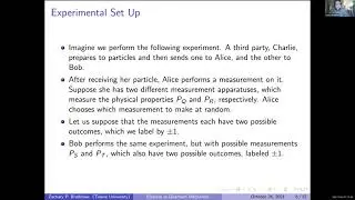 EPR & Bell Inequality - N&C 2.6