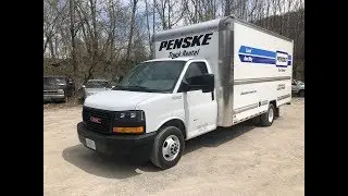 2018 GMC Savanna 3500 16ft Penske Moving Truck