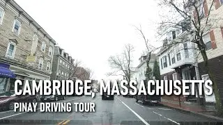 The Streets of Cambridge, MA under Quarantine | TIMESTAMPS #12 | Pinay Driving Tour USA