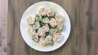 Southwest Chicken Tortilla Pinwheels