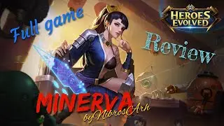 Heroes Evolved|Full game|Minerva|Полная игра на керри, обзор и комментарии.