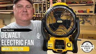 Электрический беспроводной вентилятор Dewalt &mdash; модель DCE512B &mdash; мой честный обзор