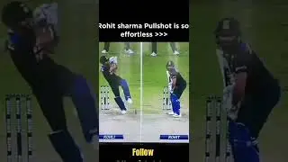 Virat Kohli Pull shot vs Rohit Sharma Pull shot.