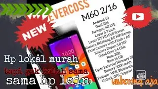 Unboxing Lagi Hp Murah Evercoss m60