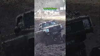 Sinner Square Body EATING! #GripNripClips #mudbog #trucks #mudding #mudtrucks