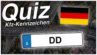 Quiz Kfz-Kennzeichen Deutschland 🇩🇪 - 10 Fragen #Quiz