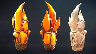 Stylized Crystal with Maya 2025, Zbrush, and Substance Painter