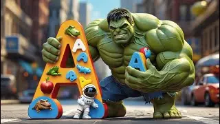 Hulk Smashes the ABCs! &ndash; Learn the Letter A with Hulk!