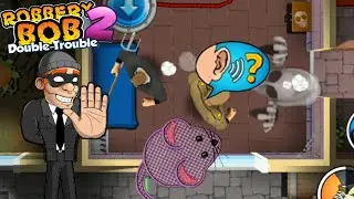 Black Agent Using Mouses Gameplay Perfect - Robbery Bob 2 - Part 9