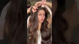 tutorial de como eu prendo meu cabelo pra dormir🫶🏻
