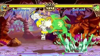 Anakaris vs Aulbath - Vampire The Night Warriors