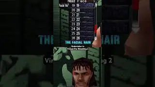 Creating the undertaker in virtual pro wrestling 2 #n64 #virtualprowrestling2 #emulator #wrestling
