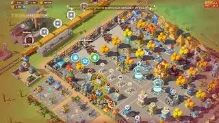Busterday gameplay (low troop fighting style)