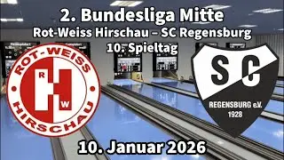 Rot-Weiss Hirschau &ndash; Sport-Club Regensburg | 2. Bundesliga Mitte Kegeln Classic 2025/2026