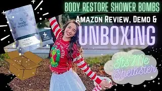 Amazon Lavender Shower Bomb Demonstration, Unboxing & Review