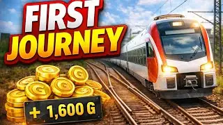 My First Journey in Train Simulator Ultimate | Earned My First G 🚆