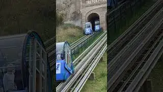 Le Tr&eacute;port Funiculaire 🚡🚠Le Tr&eacute;port Terrasse, Normandy 🇨🇵 Tr&eacute;port