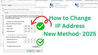How to Change IP Address on Windows 10/11/8/7 (New - 2025✅)