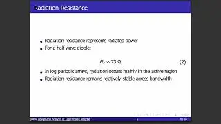 design and analysis of log periodic antenas of radar application in the s band frequency range