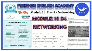 FEA ADVANCE BOOKS M:10 D4 NETWORKING. #feabooks #fea #freedomenglishacademy #feainformation