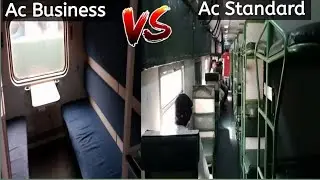 Difference between Ac Business, Ac Standard and Economy class of Pakistan Railways. Pak Railfan