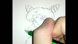 Let's Draw Sailor Moon R : Black Lady