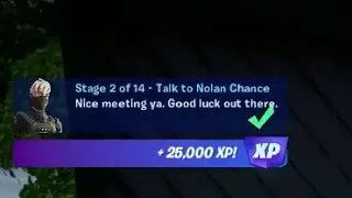 Talk to Nolan Chance Fortnite