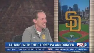 Talking With The Padres PA Announcer