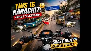 airport to Quaidabad moto velog #digital tv