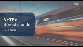 NeTEx Sprechstunde - Blick in die Werkstatt