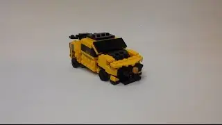 (INSTRUCTIONS) Lego Transformer TLK Bumblebee