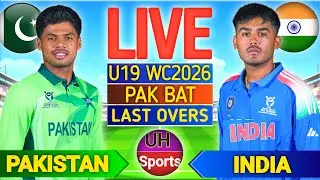 India vs Pakistan Live Match Today, Cricket Live Score & Commentary | ICC Under 19 World Cup 2026