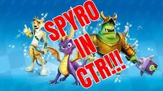SPYRO IN CTR!!! Crash Team Racing: Spyro Grand Prix Gameplay